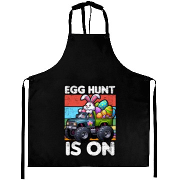 Discover EGG HUNT IS ON EASTER Aprons