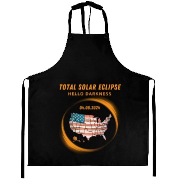 Discover Total Solar Eclipse 2024 USA Aprons
