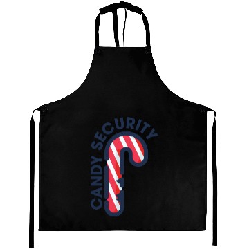 Discover Candy Security Mom Dad Matching Birthday Costume Aprons