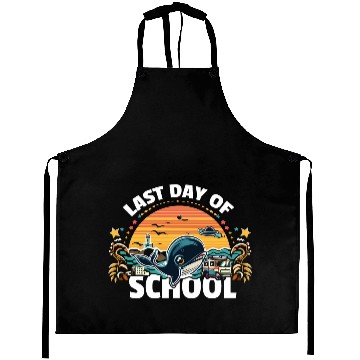 Discover Last Day Of School Teacher Student Aprons
