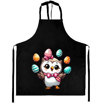 Discover Easter Egg Owl Juggling Aprons