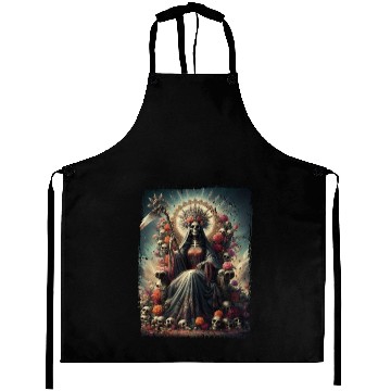 Discover La Santa Muerte Saint Death Aprons