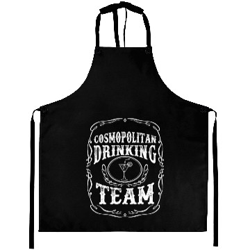 Discover Cosmopolitan Drinking Team Cocktail Drinks Funny Aprons