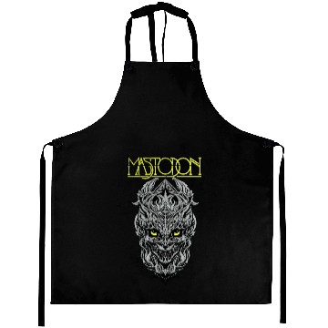 Discover Yellow Eyes Mastodon Aprons