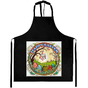 Discover Happy Easter Holiday Celebration Aprons