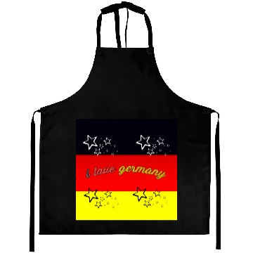Discover i love germany Aprons
