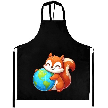 Discover Squirrel for Environmental & Nature Conservation Aprons