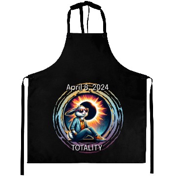 Discover Cool Rabbit Solar April 8, 2024 Eclipse Totality Aprons