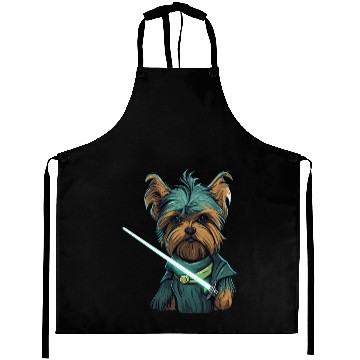 Discover Yorkie with Lightsword Aprons
