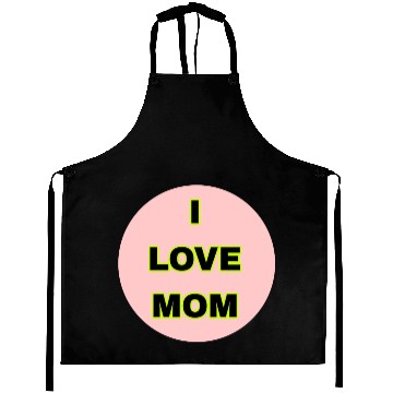Discover I LOVE MOM Aprons