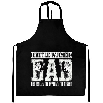 Discover Cattle Farmer Dad The Idol The Myth Cattle Farming Aprons