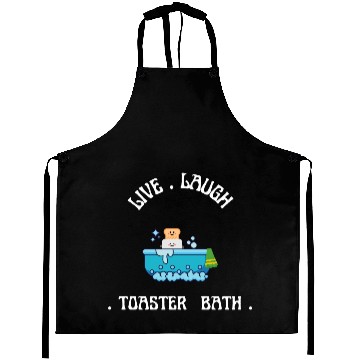 Discover live laugh toaster bath Aprons