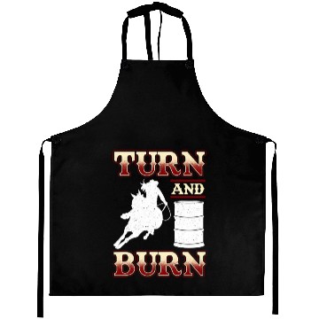 Discover Barrel Racing Turn And Burn Aprons