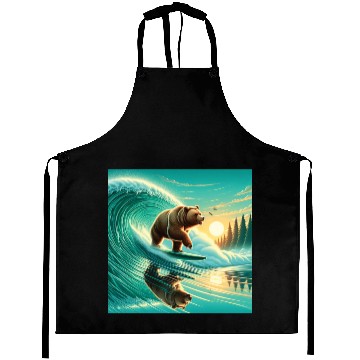 Discover Grizzly bear windsurfing Aprons