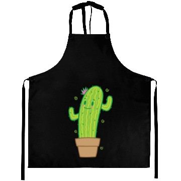 Discover Cactus in Pot Plant Environment Aprons
