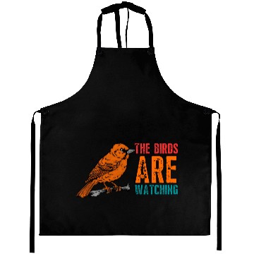 Discover Orange Bird Aprons