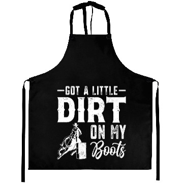 Discover Funny Western Riding Horse Barrel Racing Aprons