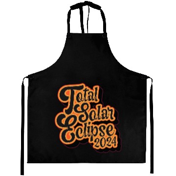 Discover Total Solar Eclipse 2024 - Retro Aprons