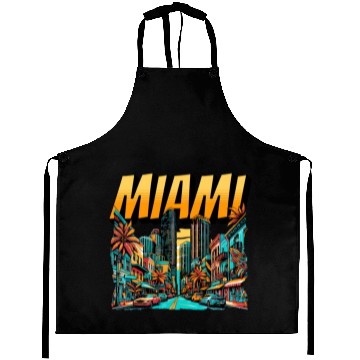 Discover Miami Vibes: Tropical Paradise Aprons