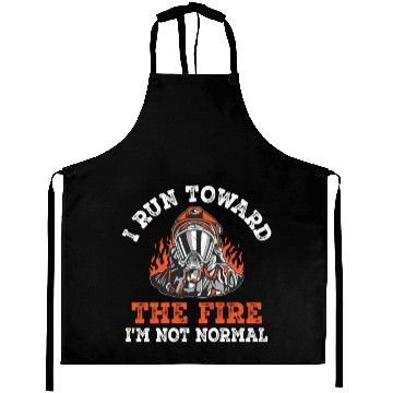 Discover Fire Firetruck Firefighter Fireman Firefighting Aprons