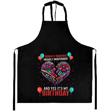Discover Single Awareness Aprons, Proudly Independent Yes