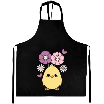 Discover Chick Chicken Spring Flowers Summer Easter Garden Aprons