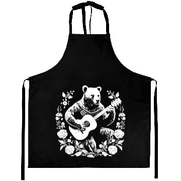 Discover Grizzly Bear Guitar Aprons