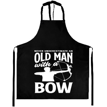 Discover Old Man Archery Bow Aprons