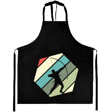 Discover Retro Archer Archery Aprons