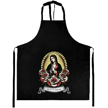 Discover Our lady of Guadalupe Aprons