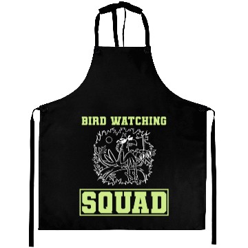 Discover Funny Bird Watcher Ornithologist Aprons