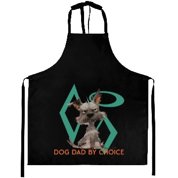 Discover Dog Dad by Choice Aprons