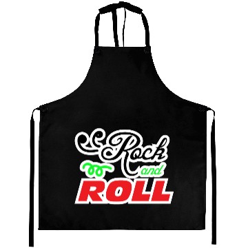 Discover Rock and Roll design for music lovers Aprons