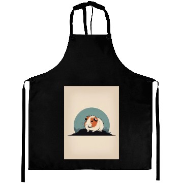 Discover Guinea Pig 4 - Japanese Retro Art Aprons
