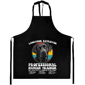 Discover LABRADOR RETRIEVER PROFESSIONAL HUMAN TRAINER Aprons