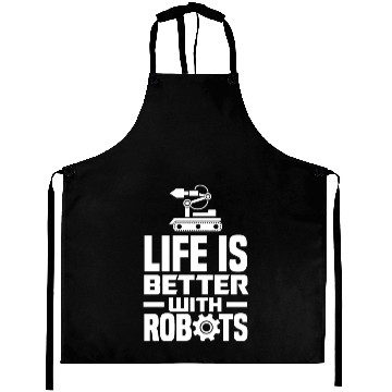 Discover Funny Robotics Robot Engineering Programming Aprons