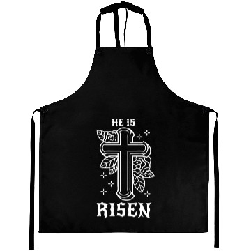 Discover He Is Risen Easter Jesus Resurrection Christian Aprons