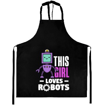 Discover Funny Robotics Robot Engineering Programming Aprons