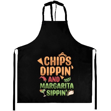 Discover Margarita Sippin' Summer Vibes Aprons