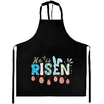 Discover He Is Risen Easter Celebration Theme Aprons