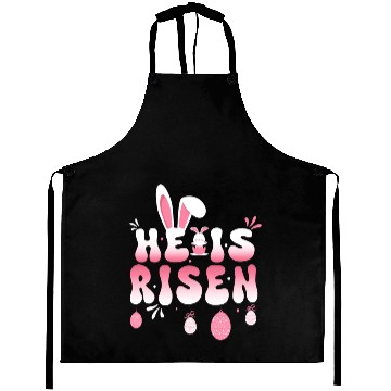 Discover He Is Risen Easter Celebration Theme Bunny Eggs Aprons