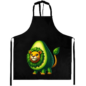 Discover Avocado Lion Aprons