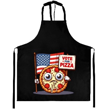 Discover Vote Pizza: US Election Special Aprons