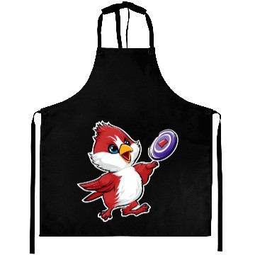 Discover Cardinal Frisbee Fun: Vibrant Cardinal Design for Aprons