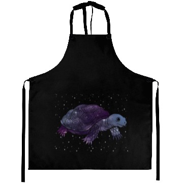 Discover Galactic Turtle Journey Under Starlight Aprons