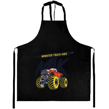 Discover monster trucks kids Aprons