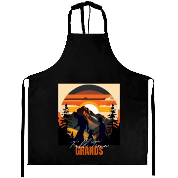 Discover Full time Grands - Funny Grandparents Aprons