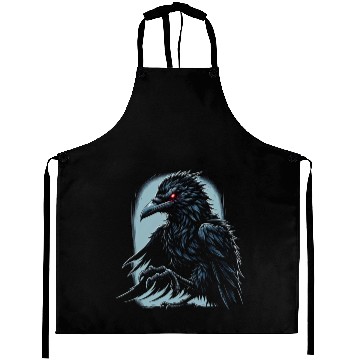 Discover Guardian Raven's Red Stare Aprons