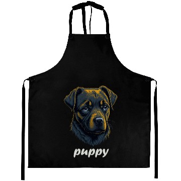 Discover sad dog Aprons