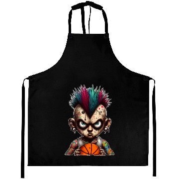 Discover Punk Basketball Aprons